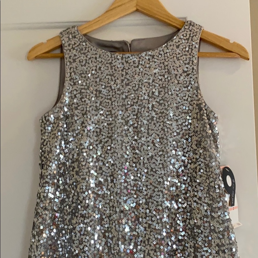 Silver sparkly dress from Nine West